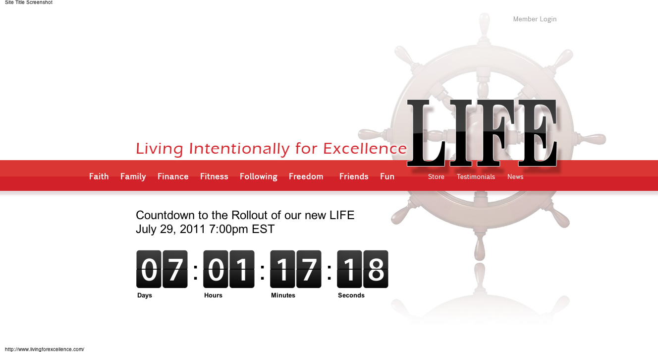 Orrin Woodward’s Team Launching New Business:  LIFE Pre-Launch