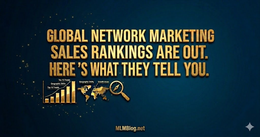 The 2026 Global Network Marketing Sales Rankings Are Out. Here’s What They Tell You.