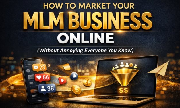 How to Market Your MLM Business Online (Without Annoying Everyone You Know)