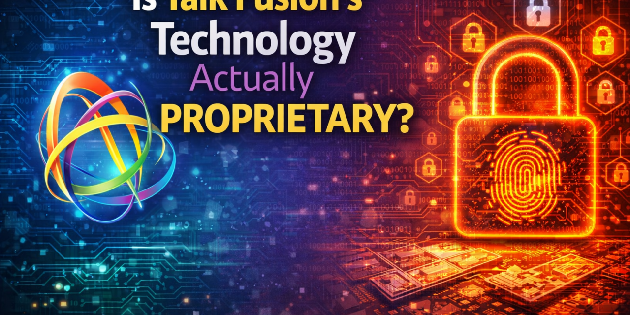 Is Talk Fusion’s Technology Actually Proprietary? Here’s What the Research Shows.