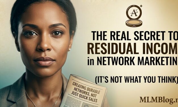 The Real Secret to Residual Income in Network Marketing (It’s Not What You Think)