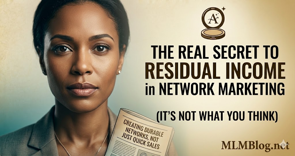 The Real Secret to Residual Income in Network Marketing (It’s Not What You Think)