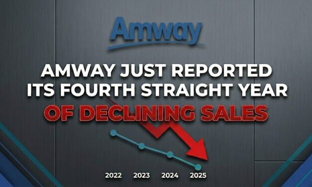 Amway Just Reported Its Fourth Straight Year of Declining Sales