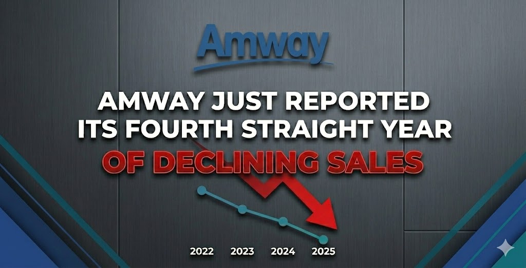 Amway Just Reported Its Fourth Straight Year of Declining Sales