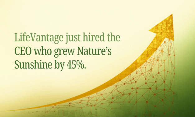 LifeVantage Just Hired the CEO Who Grew Nature’s Sunshine by 45%