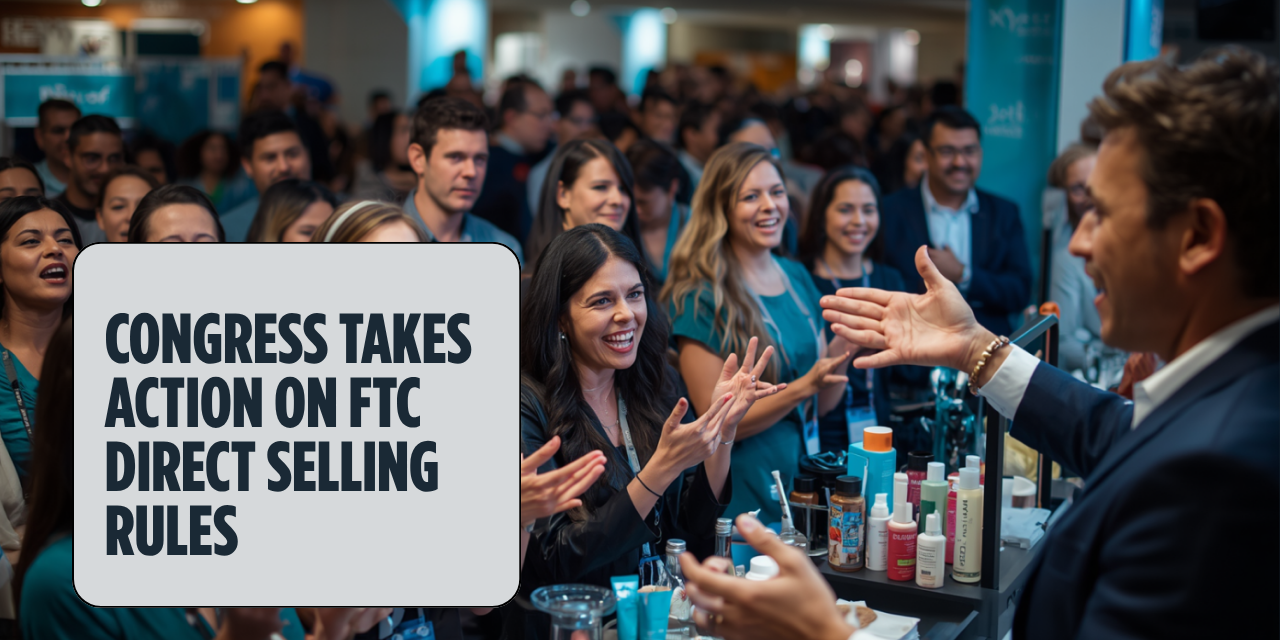 Congress Moves to Rein In FTC Rulemaking Targeting Direct Selling Industry