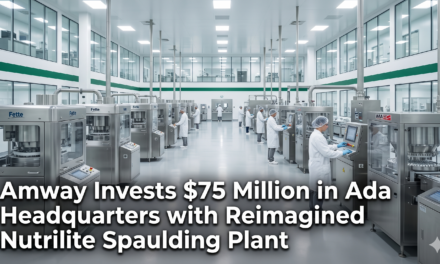 Amway Invests $75 Million in Ada Headquarters with Reimagined Nutrilite Spaulding Plant
