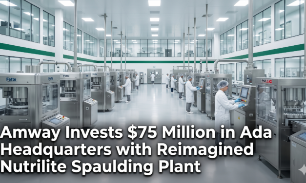 Amway Invests $75 Million in Ada Headquarters with Reimagined Nutrilite Spaulding Plant