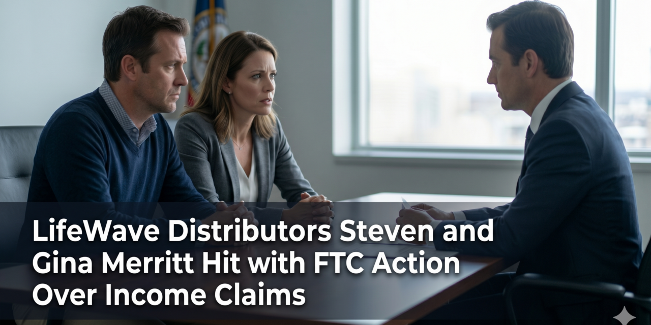 LifeWave Distributors Steven and Gina Merritt Hit with FTC Action Over Income Claims