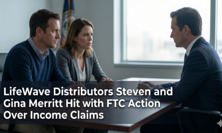LifeWave Distributors Steven and Gina Merritt Hit with FTC Action Over Income Claims