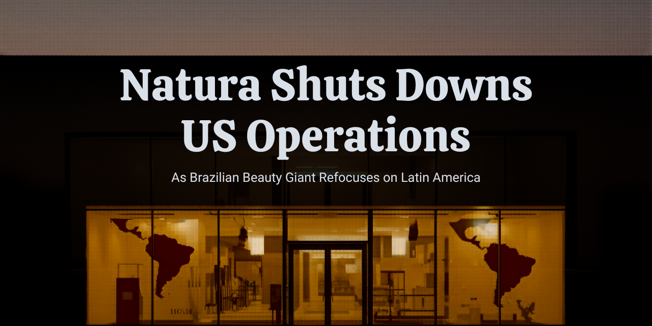 Natura Shuts Down US Operations as Brazilian Beauty Giant Refocuses on Latin America